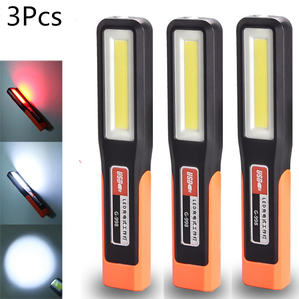 Outdoor Power Repair - 3pcs Powerful COB LED Work Light