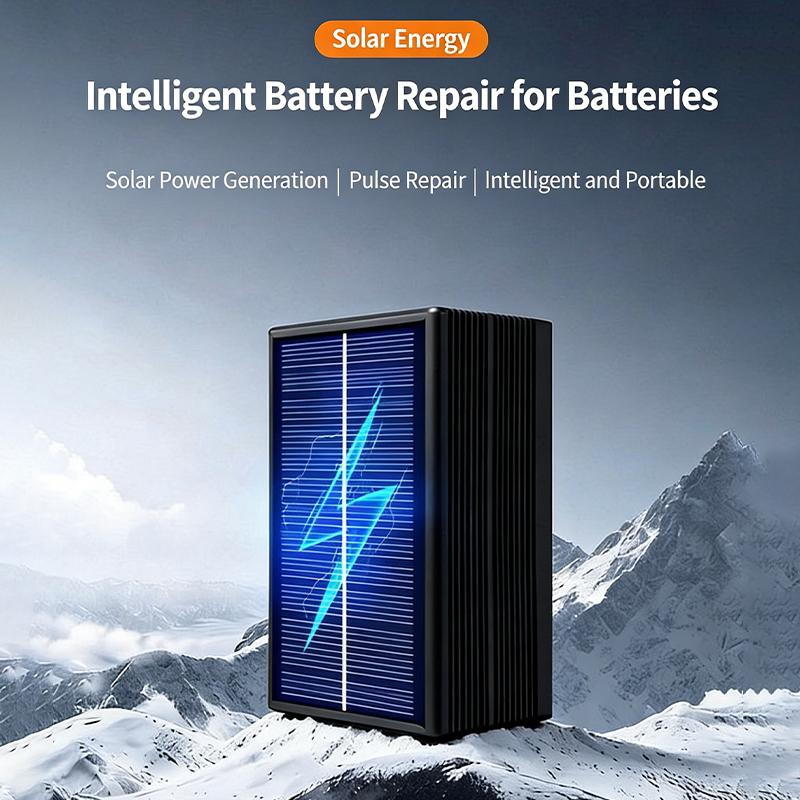 Solar Powered 12V 24V Battery  - Outdoor Power Repair recension och pris
