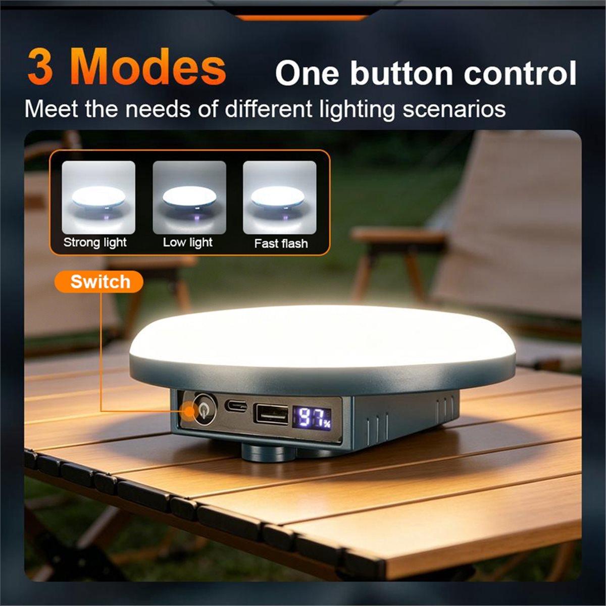 L70A Camping Light Rechargeabl - Outdoor Power Repair recension och pris