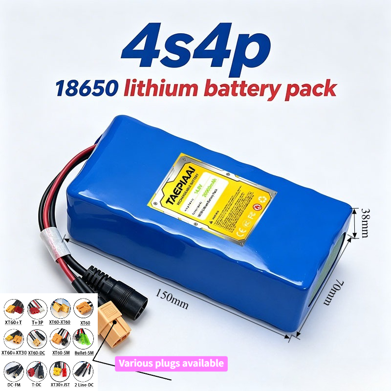 14.8V 4S4P 16Ah 18650 Lithium  - Outdoor Power Group recension och pris