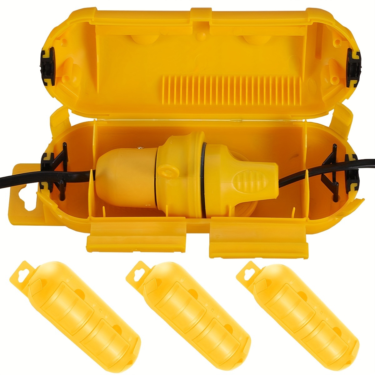 Extension Yellow Cord Safety C - Outdoor Power Extension recension och pris