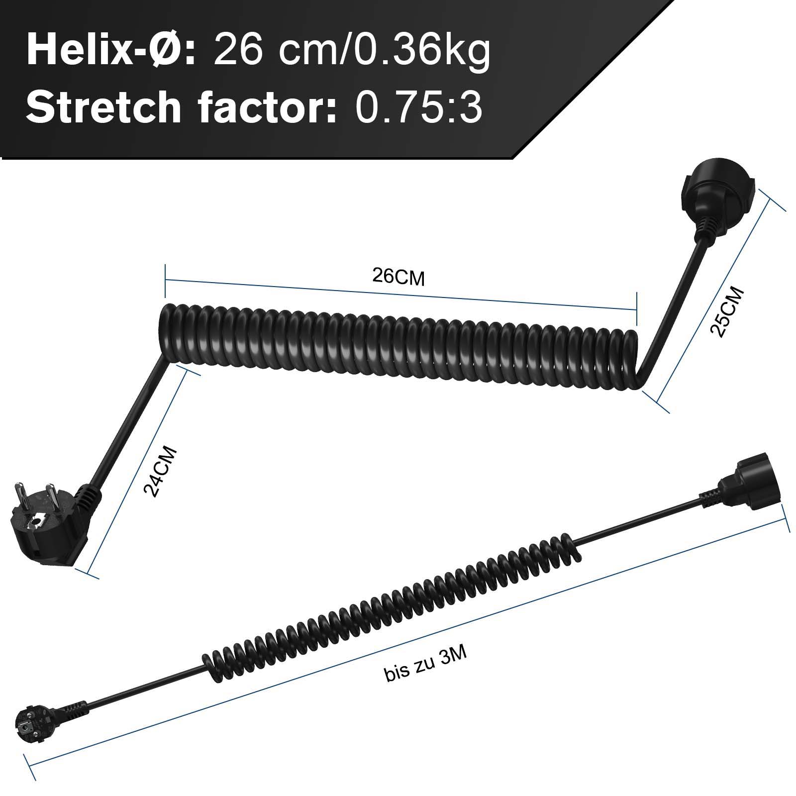 2/3/5/8/10m European Extension - Outdoor Power Extension recension och pris