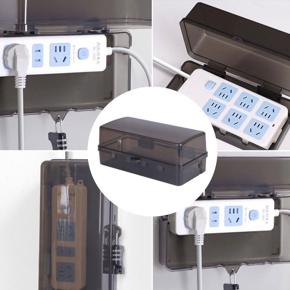 Durable Plastic Plug Box Anti- - Outdoor Power Extension recension och pris