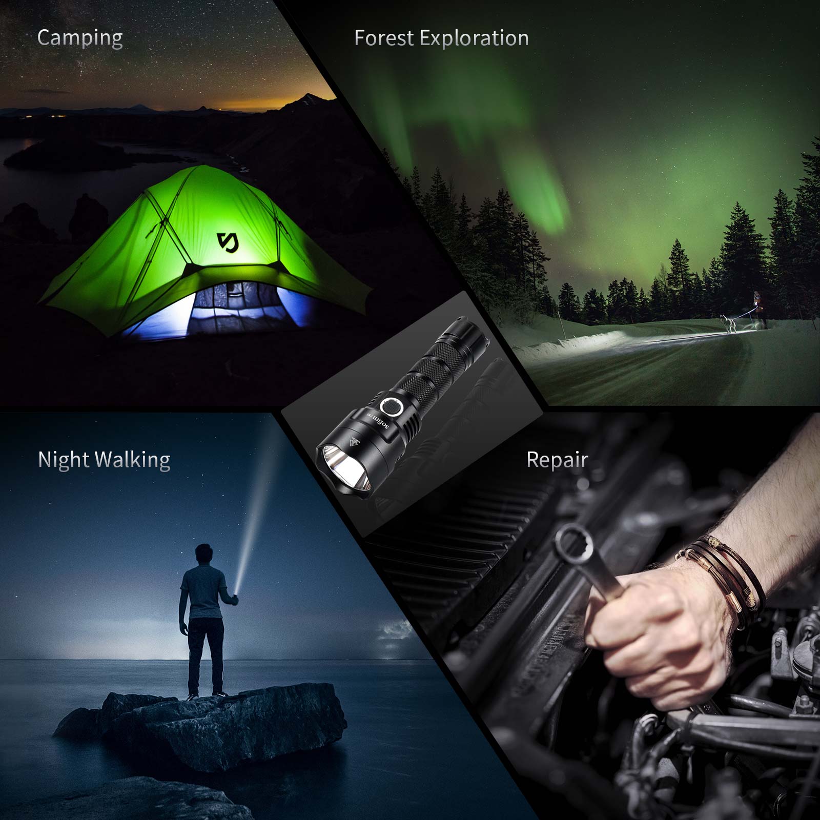 Sofirn C8G Powerful 21700 LED  - Outdoor Power Group recension och pris